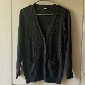 J Crew Long Sleeve Cardigan